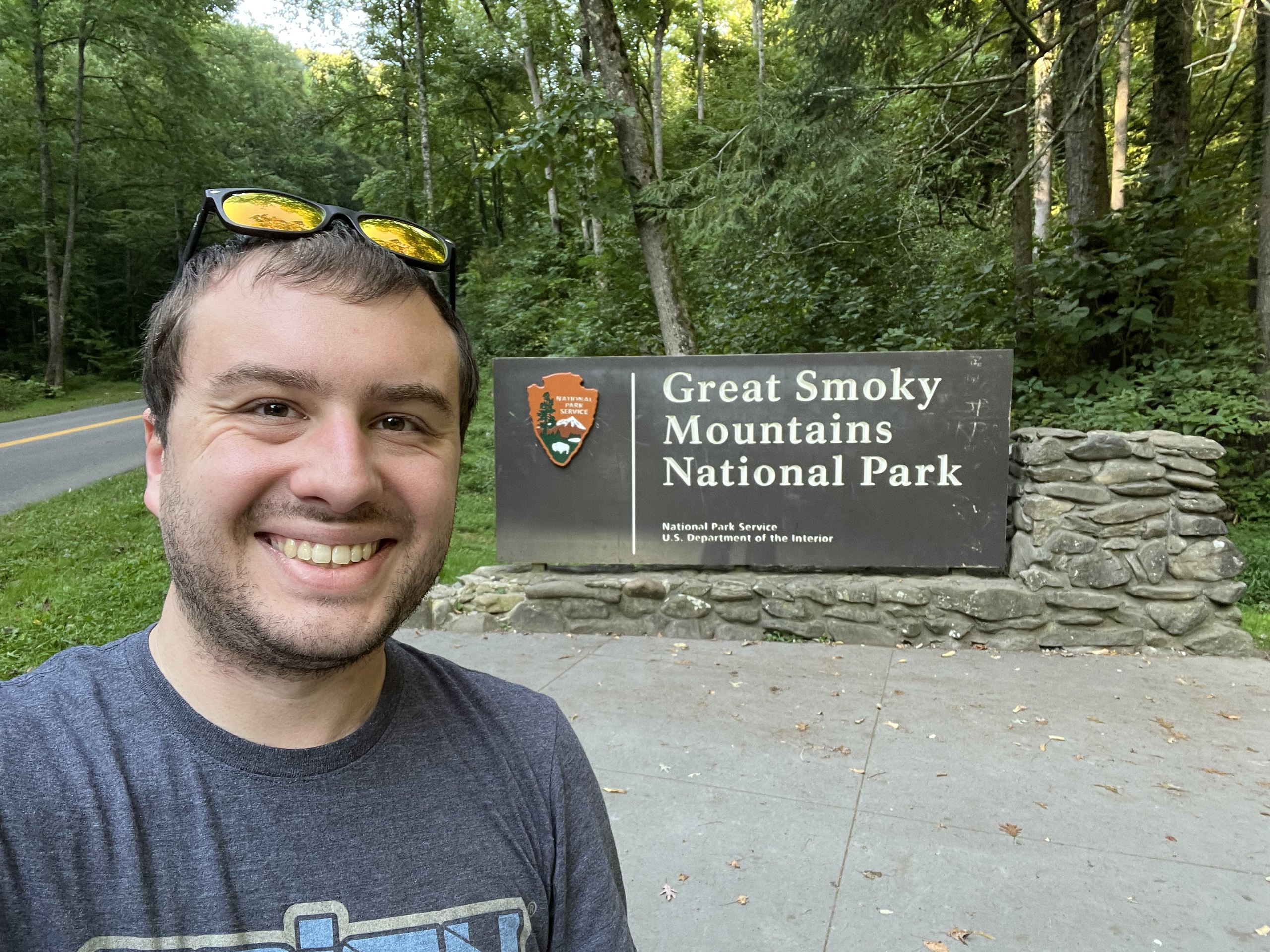 Me at Great Smoky Mountains National Park