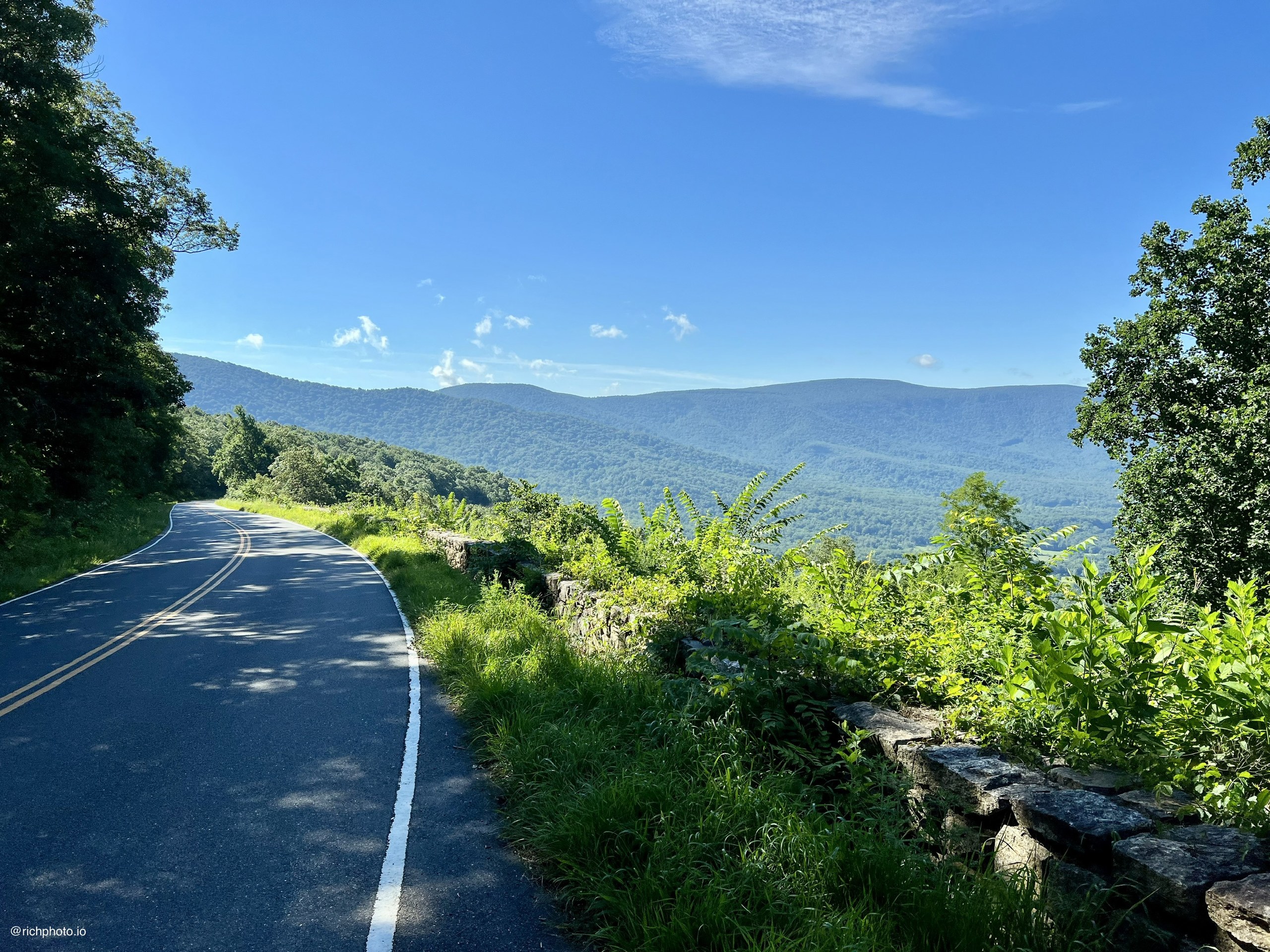 The Road That Closes, Shenandoah National Park, Virginia