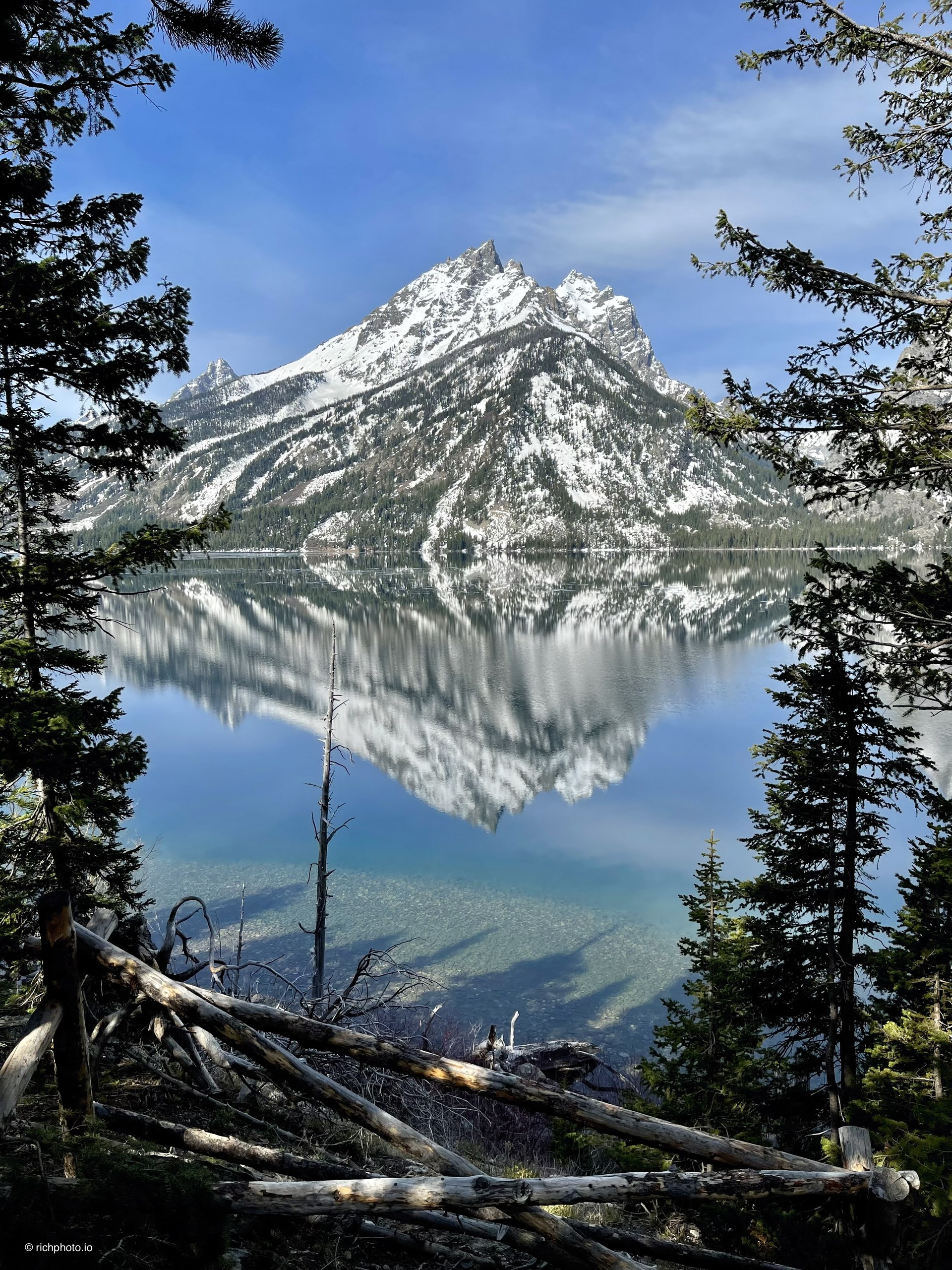 Held Twice, Grand Teton National Park, Wyoming